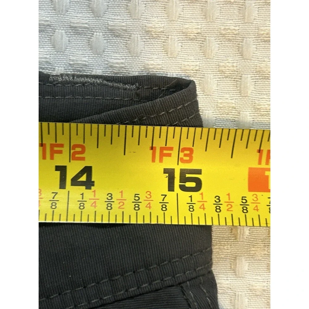 The North Face Men's Shorts Size 32 Nylon - Outdoor Hiking Charcoal Gray AXEZ